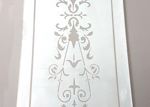 Etched Glass Panel